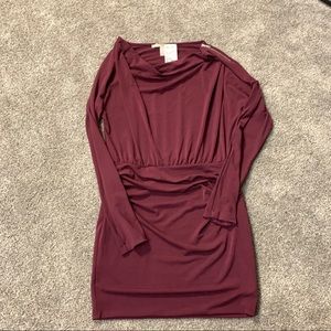 Forever 21 maroon fitted mini !